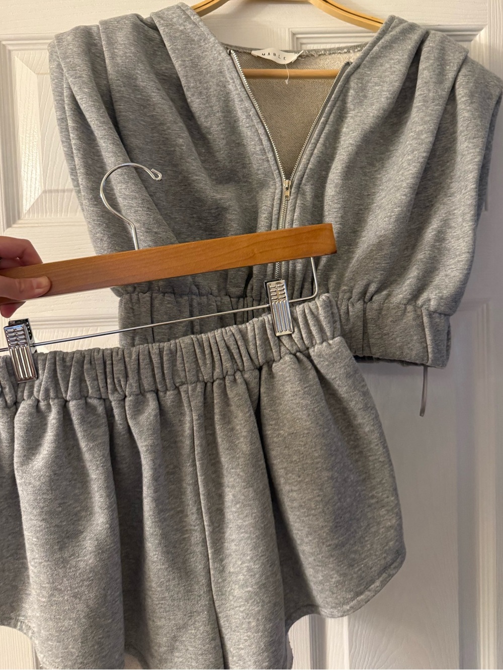 Mable Shorts Sweat Set - Picture 2 of 5